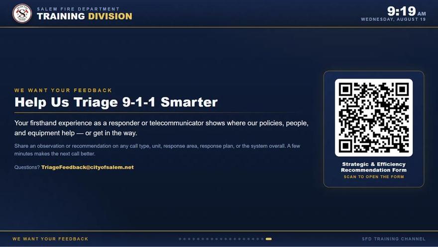 We Want Your Feedback